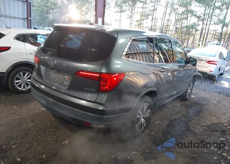 2016 Honda Pilot Ex-L z USA, uszkodzony, nr VIN 5FNYF6H55GB098166